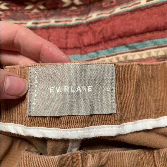 EVERLANE Men’s Khaki shorts size large - Picture 2 of 6